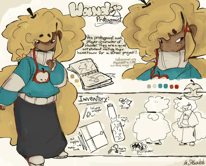 Detailed ref sheet - Twee